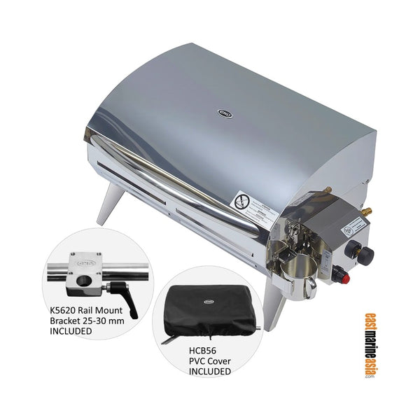 Eno Cook'N Boat Gas Plancha (c/w Rail Mount & Cover)