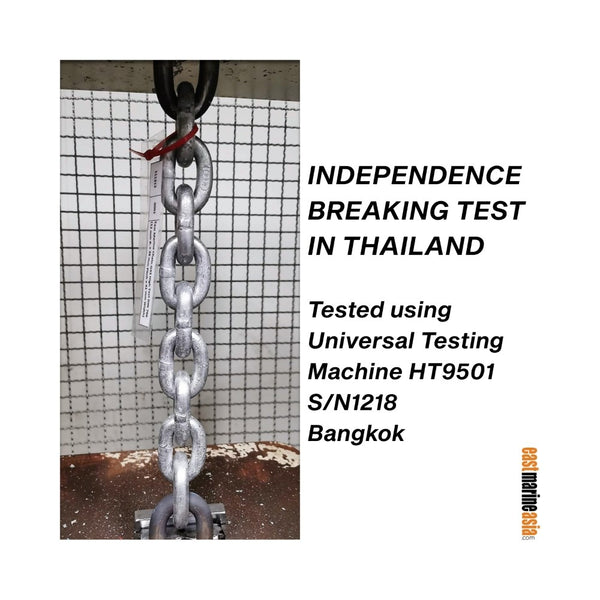 EM Chain Stainless Steel 316L G43 High Test DIN 766 Windlass / Anchor Chain