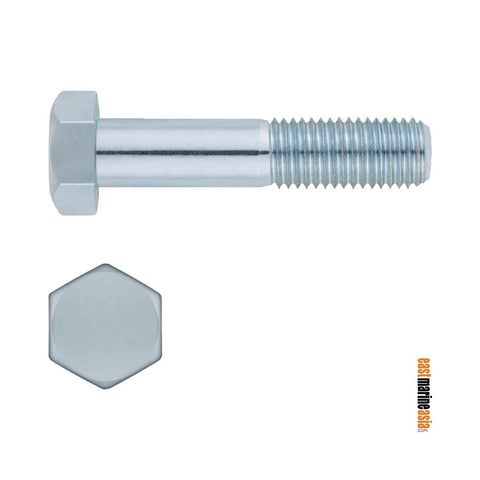 Stainless Steel 316 Bolt Hexagon Head - Half Thread (DIN 931)