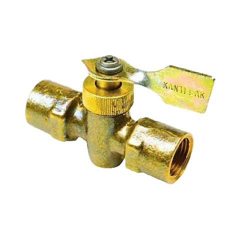 Seachoice Brass 2-way Fuel Line Shut Off Valve