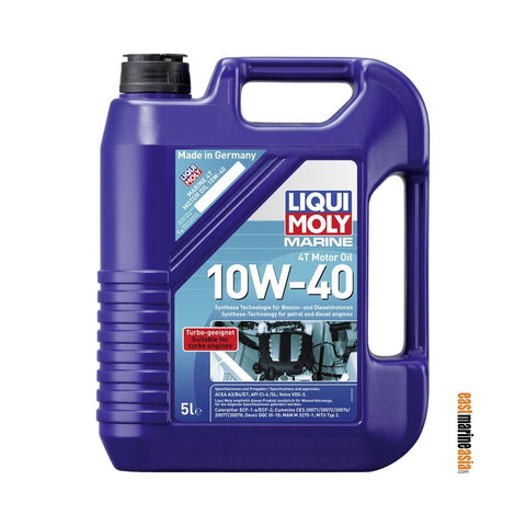 Liqui Moly Marine 4T 10W-40 Synthetic Motor Oil