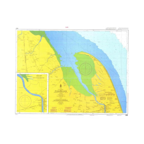 Marine Chart Thailand (Gulf of Thai - West) 228 Ao Nakhon Si Thammarat