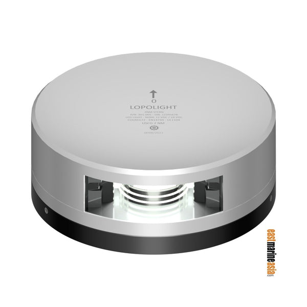 Lopolight 301-005-FB Stern 2 nm LED Navigation Light - Silver