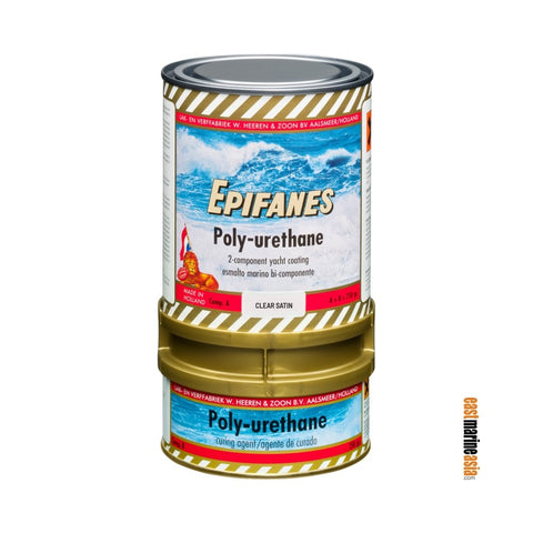 Epifanes Poly-urethane Clear Satin Varnish