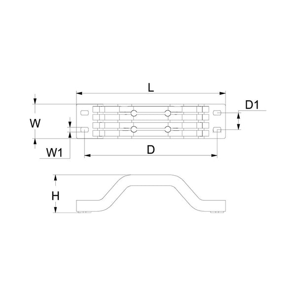 Martyr CM6G54525101Z Yamaha Handlebar Anode - Zinc