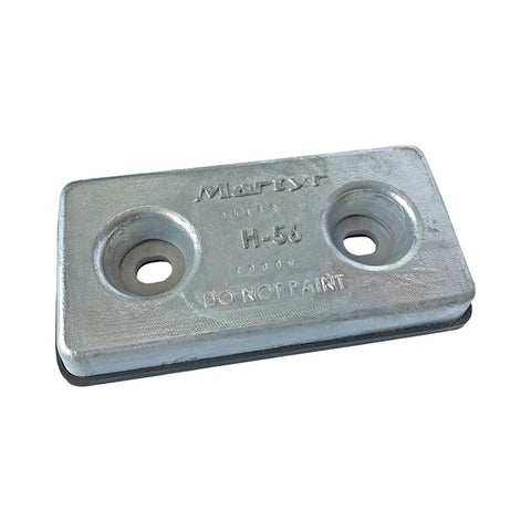 Martyr JDH56GBZ Bolt-on Hull Anode - Zinc