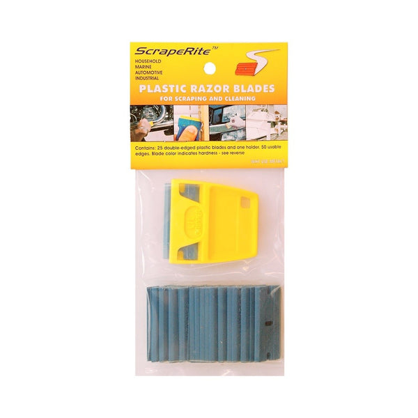 ScrapeRite Plastic Razor Blades