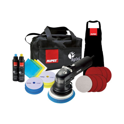 Rupes BigFoot LHR 12E Duetto Random Orbital Polisher DLX Kit