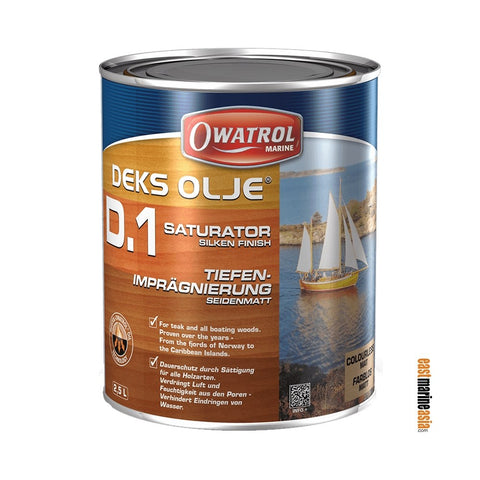 Owatrol Marine Deks Olje D1 - Clear Matt Finish