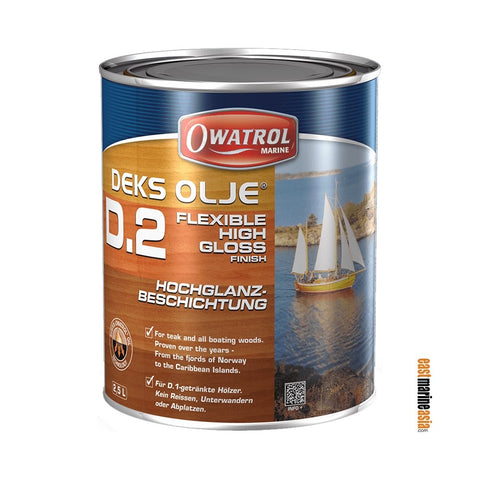 Owatrol Marine Deks Olje D2 - High Gloss Finish