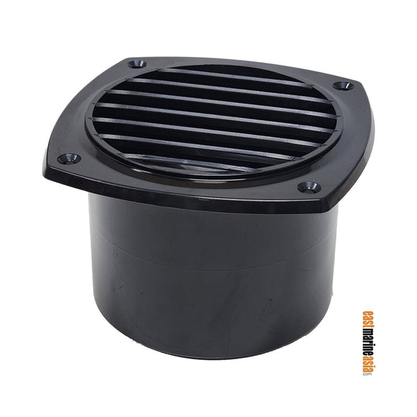 Louvered Hose Vent (with Collar)