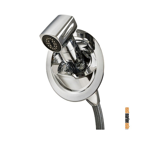 Osculati Saturn Shower with Stainless Steel Mixer - Vertical