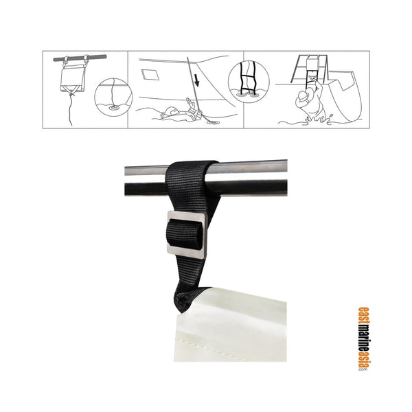 Osculati Emergency Ladder - 11 Steps (ISO 15085 Standards)