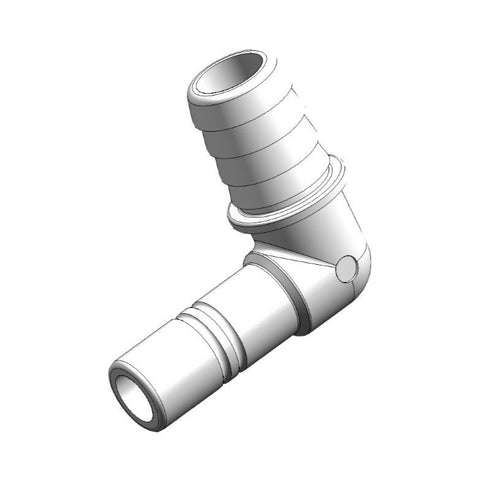 Whale WX1591 Quick Connect - Stem Adaptor 1/2" Elbow Hose Connector